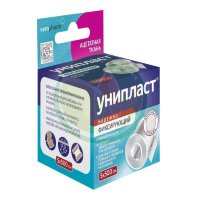Унипласт лейкопластырь фиксирующий 5х500см шелк
