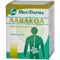 Лавакол порошок для приготовления раствора для приема внутрь 12г 14г №15