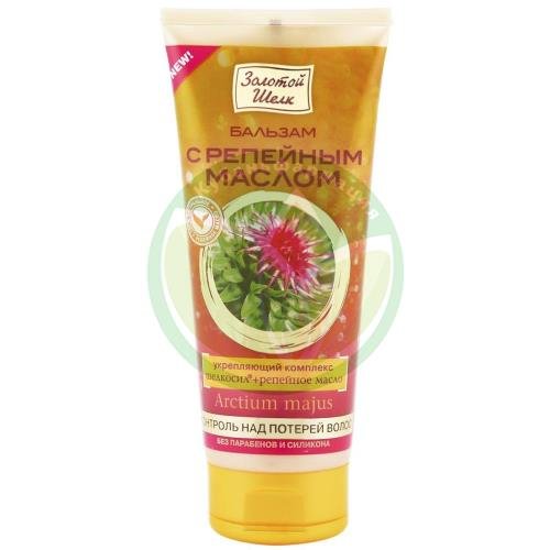 Золотой шелк классик бальзам 170мл репейное масло контроль над потерей волос купить в Курганинском районе