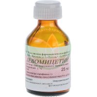 Левомицетин раствор для наружного применения спиртовой 1% 25мл