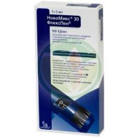 Новомикс 30 флекспен суспензия для подкожного введения 100ед/мл 3мл №5