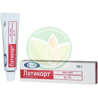 Латикорт мазь для наружного применения 0,1% 15г