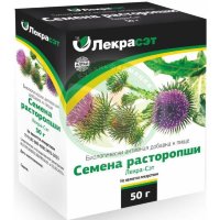 Расторопша семена 50г. чайн. напиток бад /лекра-сэт/