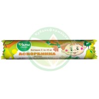 Аскорбинка таблетки жевательные 25мг 3.0г №10 детская груша