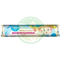 Аскорбинка таблетки жевательные 25мг 3.0г №10 детская вкус пломбира