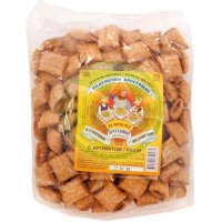 Подушечки хрустящие из мурома груша 200г. на фруктозе