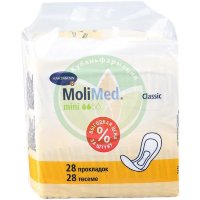 Молимед классик прокладки урологические №28 мини жен /арт 1683871/