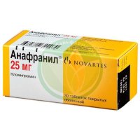 Анафранил таблетки покрытые оболочкой 25мг №30