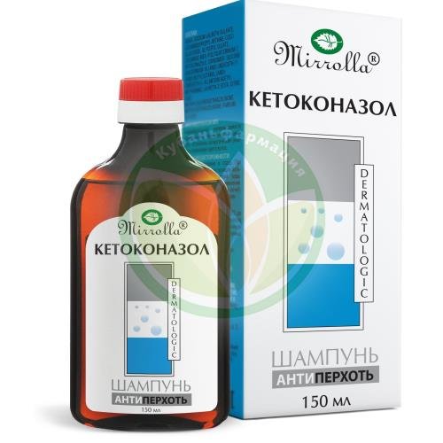 Мирролла кетоконазол шампунь для волос 150мл 2% п/перхоти купить в Тимашевском районе