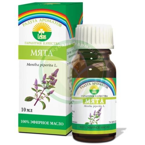 Лекус радуга ароматов масло эфирное 10мл мята купить в Курганинском районе