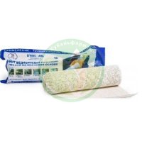 Бгмко-мм бинт гипсовый 15х300 клеевой на марл.основе