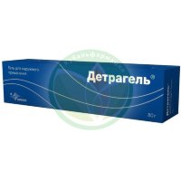Детрагель гель для наружного применения 80г