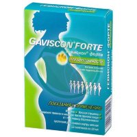 Гевискон форте суспензия для приема внутрь 10мл №12 д/беремен. мятная