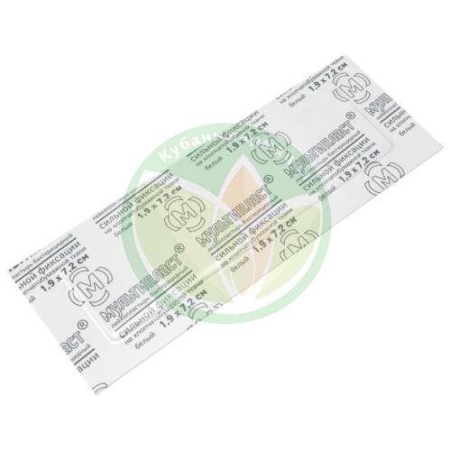 Мультипласт лейкопластырь бактерицидный 1,9х7,2см сильн фикс купить в Курганинском районе