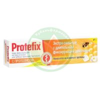 Протефикс крем для фиксации зубных протезов 40мл экстра сильный прополис