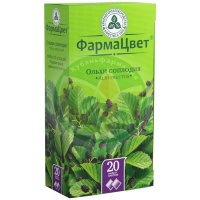 Ольхи соплодия сырье растительное измельченное 1,5г №20