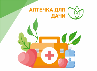 Аптечка для дачи