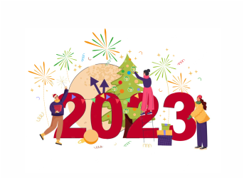 С новым 2023 годом и Рождеством!