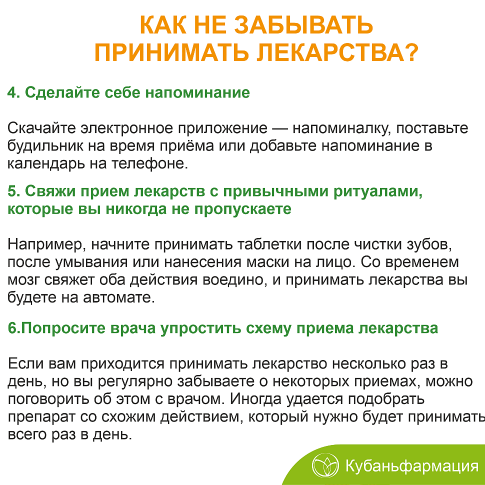 Ошиблись в приёме лекарства &mdash; рекомендации провизора