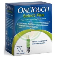 Уан тач селект плюс тест-полоски №50