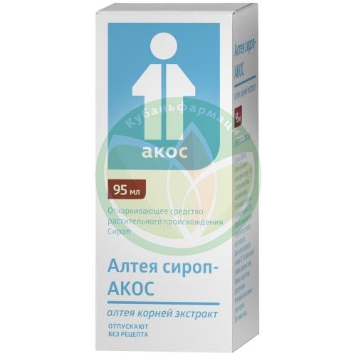 Алтея Сироп-Акос Сироп 95мл - Цена От 66 Руб., Купить В Краснодаре.