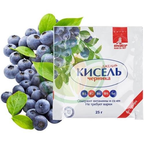 Джели плюс кисель 25г черника купить в Кореновском районе