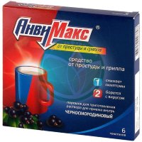 Анвимакс порошок для приготовления раствора для приема внутрь 5г №6 черная смородина