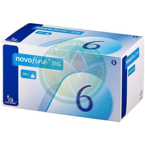 Новофайн игла для шприц-ручек №100 31g 0,25х6мм купить в Армавире
