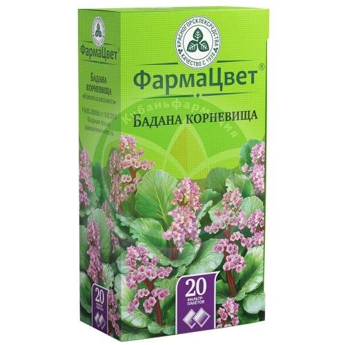 Бадана корневища сырье растительное-порошок 1.5 №20 купить в Сочи
