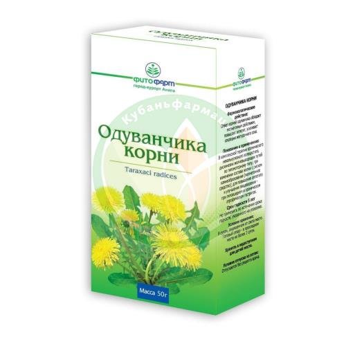 Одуванчика корни измельченные 50г купить в Щербиновском районе