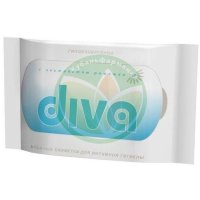 Дива салфетки для интимной гигиены №20