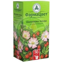 Шиповника плоды низковитаминные плоды цельные 50г