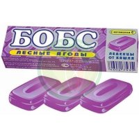 Бобс леденцы от кашля 35г (№10) витамин с лесные ягоды