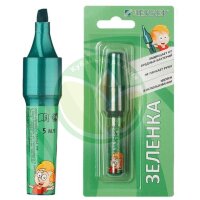 Бриллиантовый зеленый леккер-бз-2 (тип 2) раствор спиртовой 1% 5мл