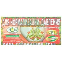 Сила росс.трав №04 фиточай нормализ.давление 1,5г. №20 пак. ( + стевия)