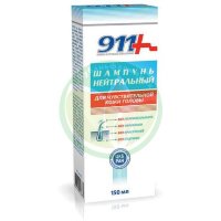 911 ваша служба спасения шампунь для волос 150мл нейтральный
