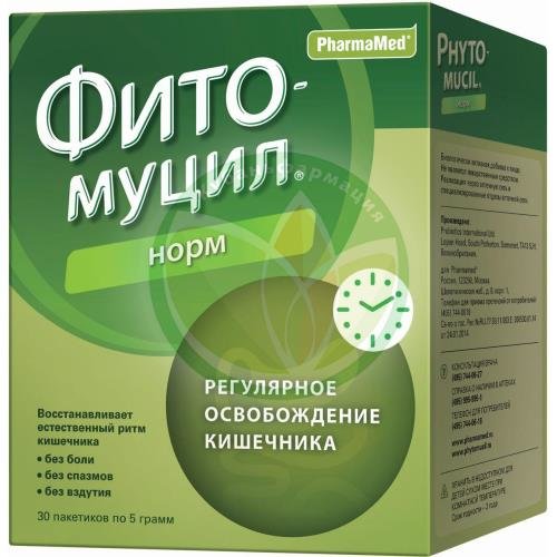 Фитомуцил норм порошок 5г №30 купить в Кавказском районе