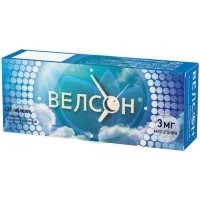 Велсон таблетки покрытые пленочной оболочкой 3мг №30