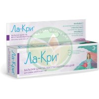 Ла-кри бальзам для губ 12г д/оч. сухой кожи восстанавл.