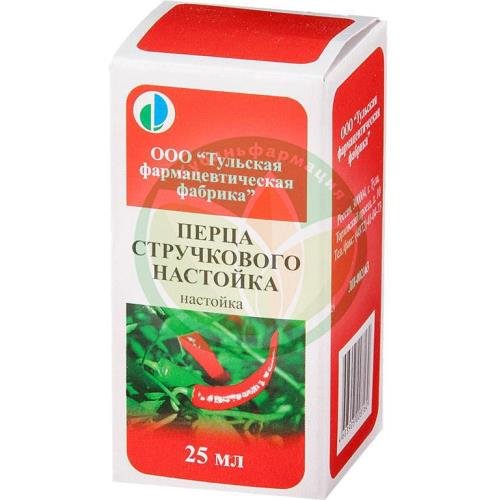 Перца стручкового настойка 25мл купить в Кущевском районе