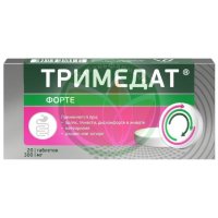 Тримедат форте таблетки пролонгированного действия покрытые пленочной оболочкой 300мг №20