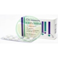 Эсциталопрам таблетки покрытые пленочной оболочкой 10мг №30