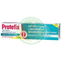 Протефикс крем для фиксации зубных протезов 40мл экстра-сильный гипоаллерг.