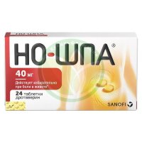 Но-шпа таблетки 40мг №24