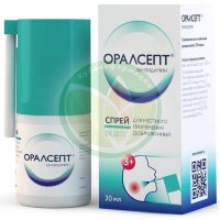 Оралсепт спрей для местного применения 0,255мг/доза 30мл 176доз