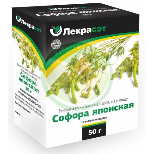 Софоры японской плоды 50г. чайн.напиток бад /лекра-сэт/ купить в Кореновском районе