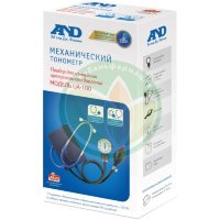 Эй энд ди тонометр ua 100 механич. встроен. стетоскоп + стандарт. манжета 22-32см