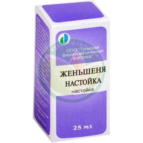 Женьшеня  настойка 25мл купить в Сочи