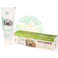 Сустамед барсучий жир биобальзам 75г