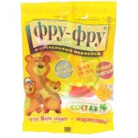 Фру-фру мармелад жевательный 30г машинки